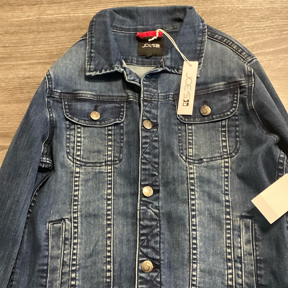 JOE’S denim Jacket New with Tags size Medium 10/12 Boys